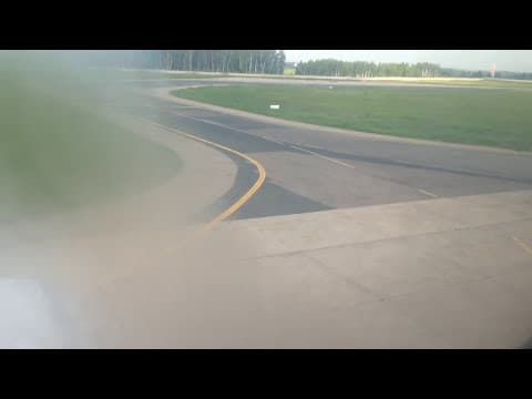 Landing in Domodedovo on Airbus 321