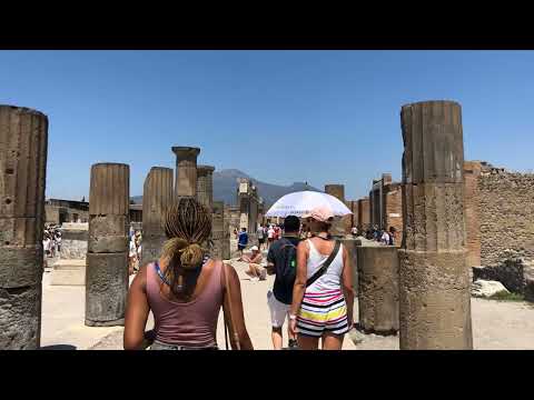 Pompeii Ruins. Must-Do Sightseeing Walk of 2022 Summer. Part 1. Pompeii Central Square