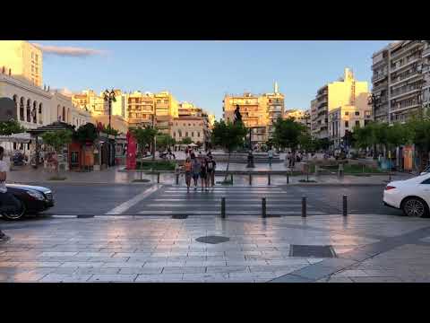 Greece, Patras, Evening Walk Tour in the Center