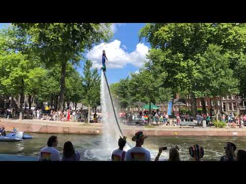 Amsterdam Canal Parade 🏳️‍🌈 2022. Part 1. Beginning