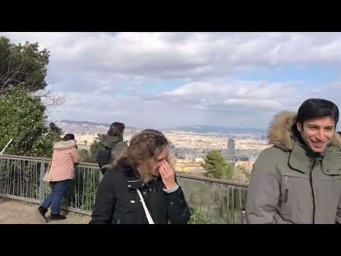 Montjuïc Barcelona Panorama View