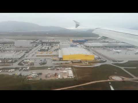Landing Athene 12.01.2019 Flight Moscow - Athens