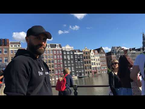 Amsterdam on a Sunny ☀️ Afternoon Pre-Pride City Walk 5 August 2022