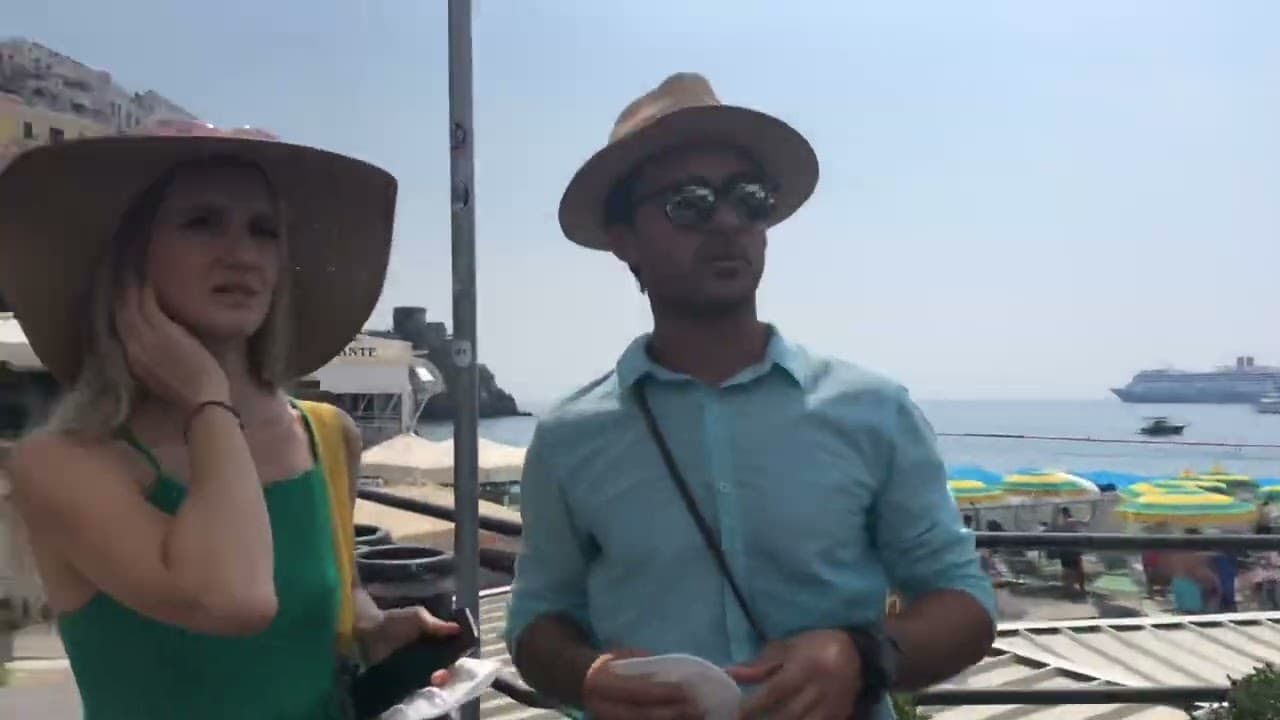 Walk With Me in Amalfi on a Sunny ☀️ Busy Day. Amalfi Coast. Part 1
