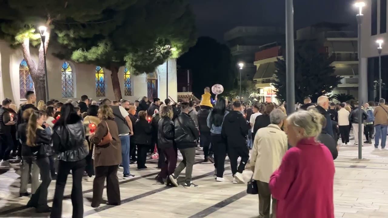 2026: Thousands Walk in Silenceβ¦ π¬π· (Greek Good Friday Ritual